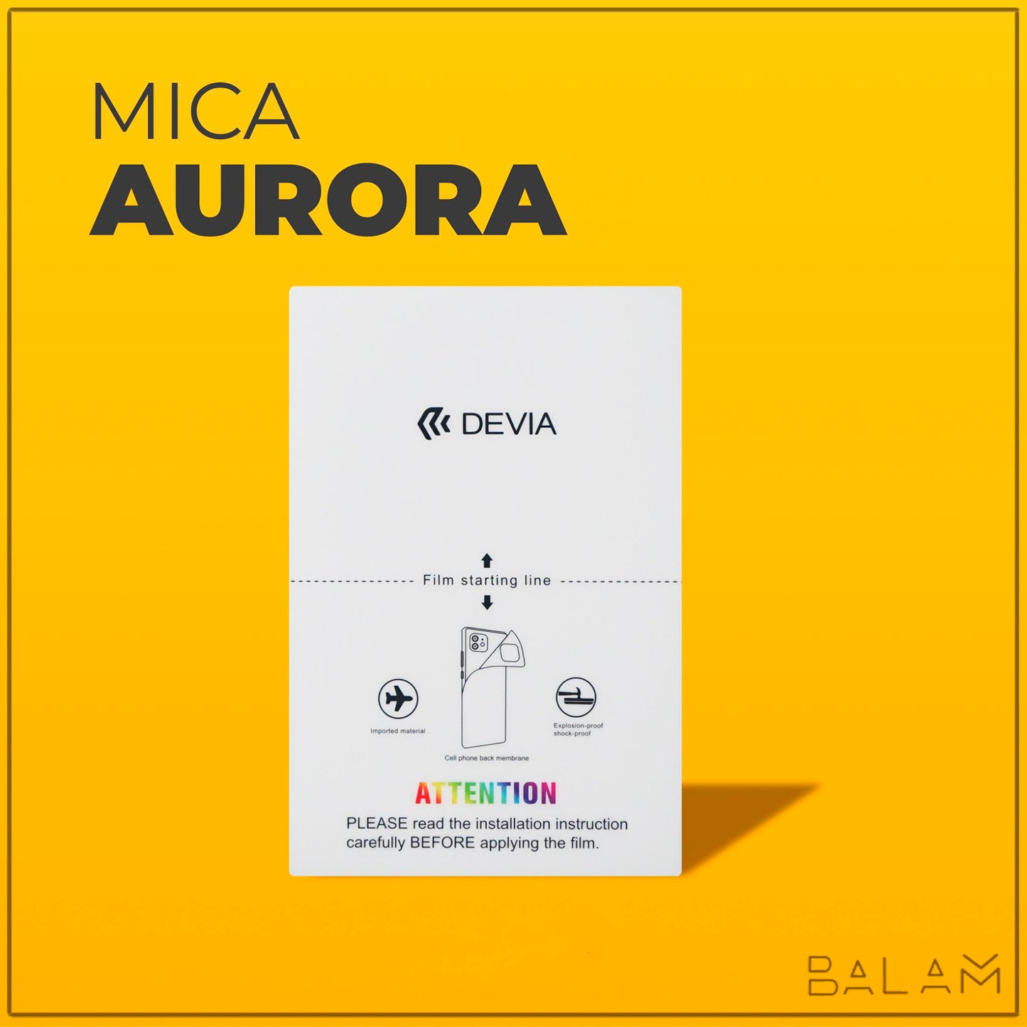 Mica Protector Trasero Aurora