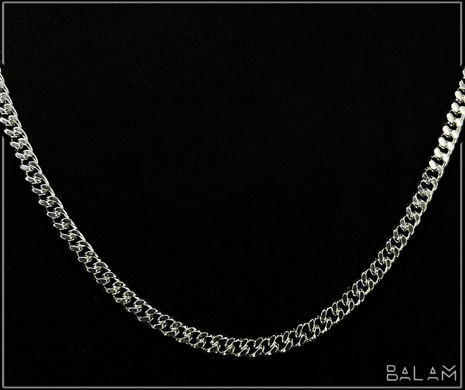 Cuban Link Cadena (Baño en plata .925)